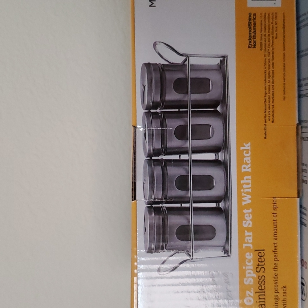 Master chef spice jar set